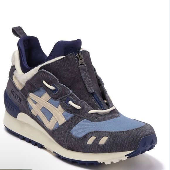 Asics Gel-Lyte MT Gris Blue Birch Mens Running Sz 7 EU 40 - Picture 3 of 16